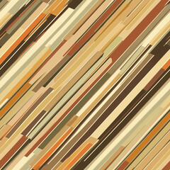Seamless stripe pattern design abstract art digital graphics warm earth tones top-down view contemporary aesthetics