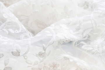 Obraz premium Beautiful lace background. Wedding and romance theme.