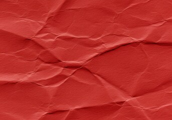 Abstract modern red paper wrinkle overlay, overlay effect, paper texture

