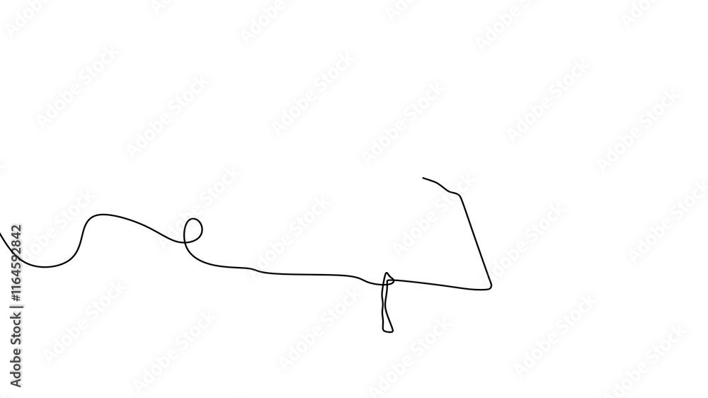 Poster opened book continuous line drawing animation, education and library theme. animated stroke on white