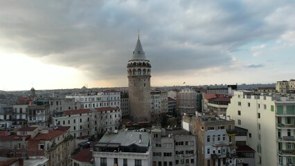 Touristic Galata Tower