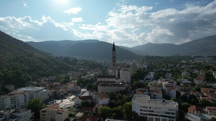 Mostar Old City View