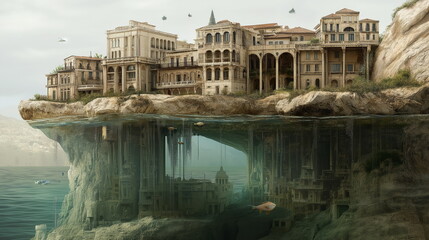 The city is at the bottom of a giant underwater ri_003