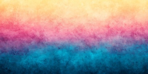 gradient background with soft brush blending of yellow, pink, and blue hues