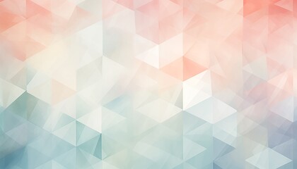 Obraz premium colorful abstract geometric background, square, triangle, pastel, pink, blue, orange, red, purple