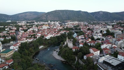 Obraz premium Bosnia Bird's Eye View