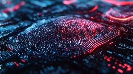 Abstract Layered Graphics on Bright White Background