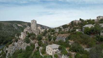 Fototapeta premium Pocitelj Castle Bosnia