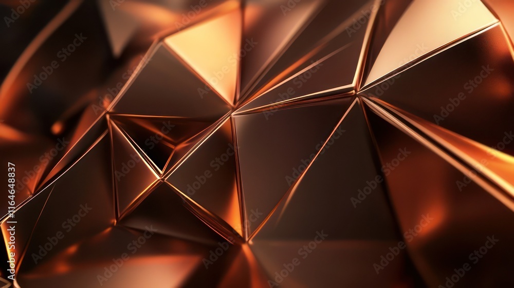 Aufkleber brown futuristic background created with generative ai