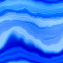 Modern summer striped blur wash seamless pattern background for trendy beach wear and coastal living designs. Repeatable alcohol ink bleed effect in blue white indigo colors