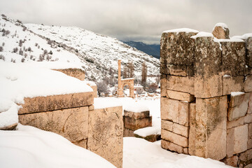 .To visit the sprawling ruins of Sagalassos, high amid the jagged peaks of Ak Dag, is to approach...