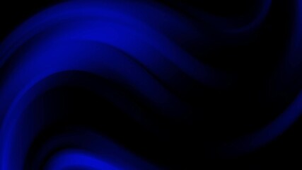 Dark blue abstract waves on black background suitable for website banners, social media graphics, music album covers, and digital designs.