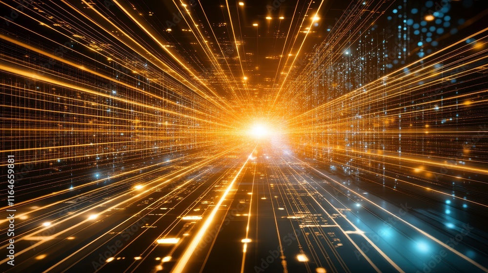 Poster abstract radiant light network in computing environment