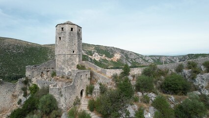 Fototapeta premium Castle Near Neretva