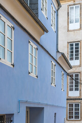 Obraz premium Colorful streets in the old town of Ribadeo, Spain