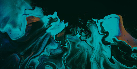 Abstract Design of Seamless Grunge and Ocean-Inspired Textures