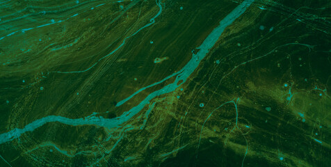 Abstract Design of Seamless Grunge and Ocean-Inspired Textures