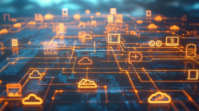 Remote Server Access Monitoring with Control Icons