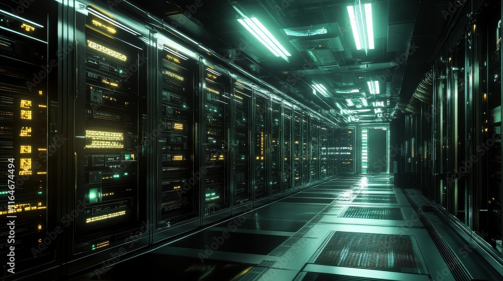 Poster server room upgrade and deployment visuals