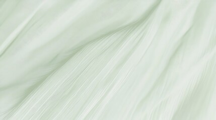 Fototapeta premium Pale Green Fabric Draped in Soft Waves