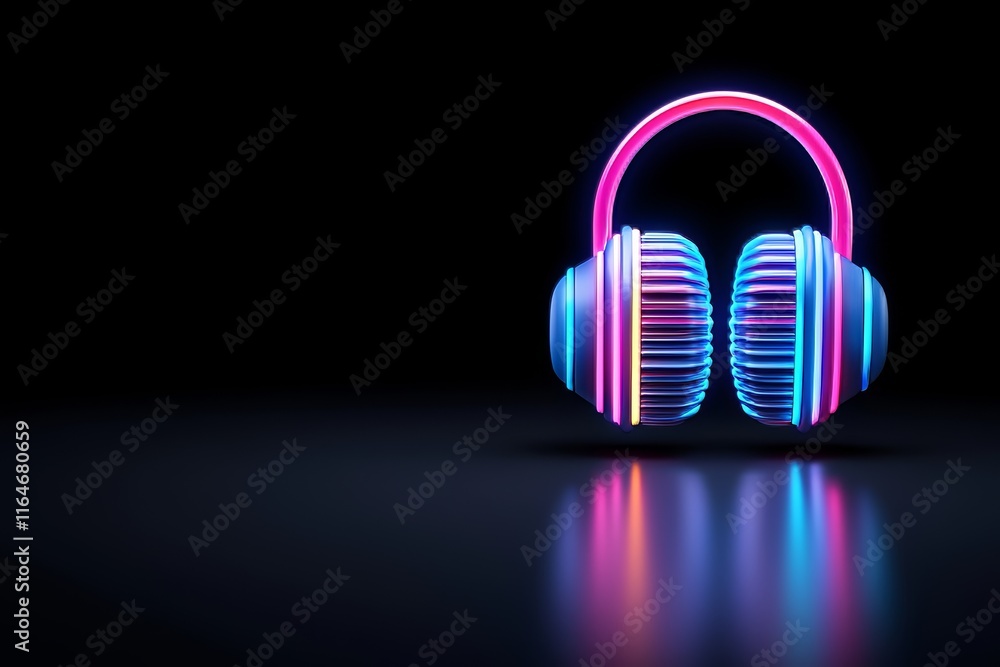 Poster abstract sound waves: frequency audio waveform, music wave hud interface elements, voice graph signa