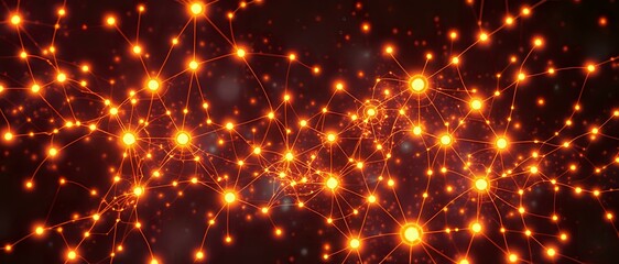 Cosmic Network of Bioluminescent Stars in Deep Space