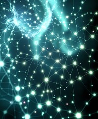 Cybernetic Bioluminescent Neural Network in Deep Blue