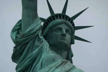 Fototapeta premium Lady Liberty overlooking Her country