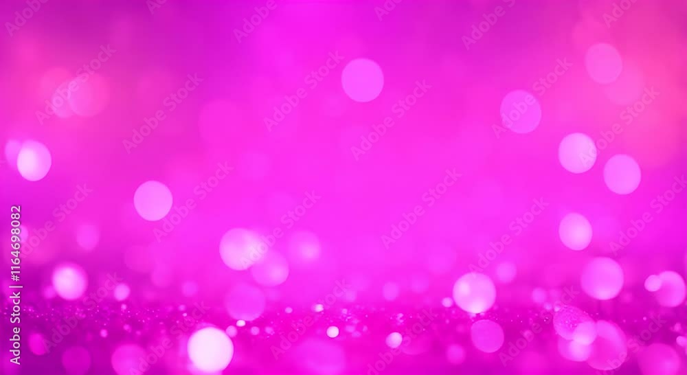 Poster a sparkling bokeh background in shades of pink and purple creating a magical and festive atmosphere 