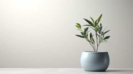 Minimalist stock photo with clean white background for versatile design and presentation use