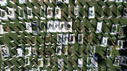 Obraz premium Martyrs Cemetery Kovaci