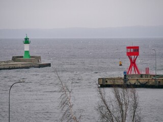 Leuchttürme in Sassnitz auf Rügen