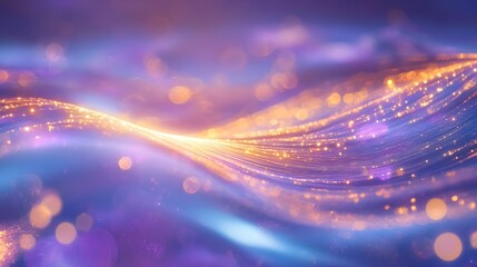 golden light trails abstract background - abstract backgrounds