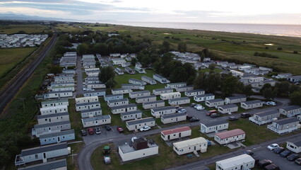 Aerial Perspectives: Stunning Drone Shots of Caravan Sites in the UK