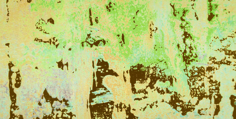 Colorful Artistic Pattern with Gold and Textured Design