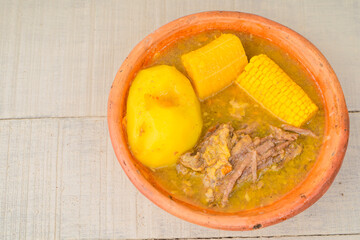 Traditional Colombian sancocho - Gastronomy of Colombia