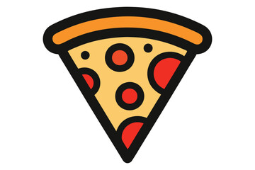 pizza vector, icon vector illustration  4.eps
