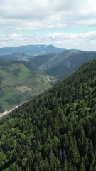 Fototapeta premium Bosnia Trebevic Mountain