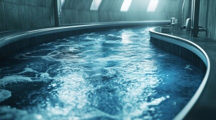 Modern Treatment Facility with Urban Background and Design