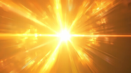 Obraz premium Yellow sunburst background with bright rays. Sunburst. Illustration