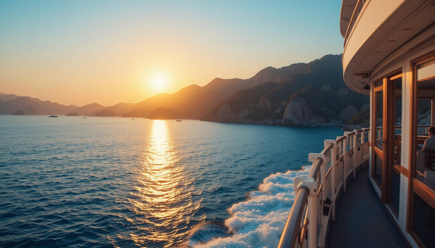 Coastal Escapades Under the Golden Sun and Azure Skies