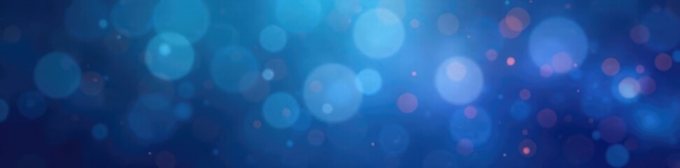Fototapeta premium Abstract blurred blue background, out of focus, ethereal glow , illustration, dark