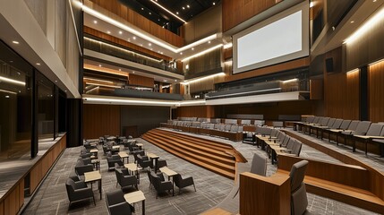 Modern Auditorium Interior Design: Architectural Marvel
