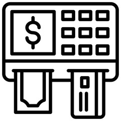 Atm Machine Icon