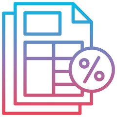 Tax Form Icon
