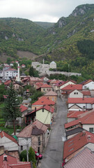 Travnik City Aerial
