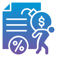 Debt Management Icon