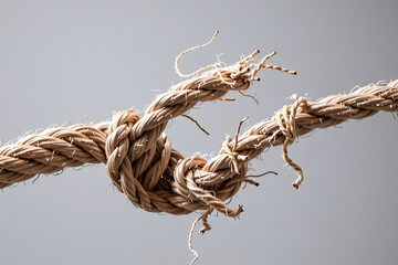 Frayed Rope with Loose Ends