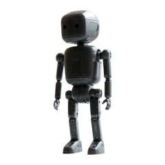 Robot toy figure on for kids play