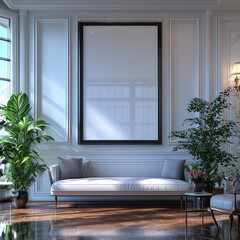 Frame Hang Wall Backgrounds White Background